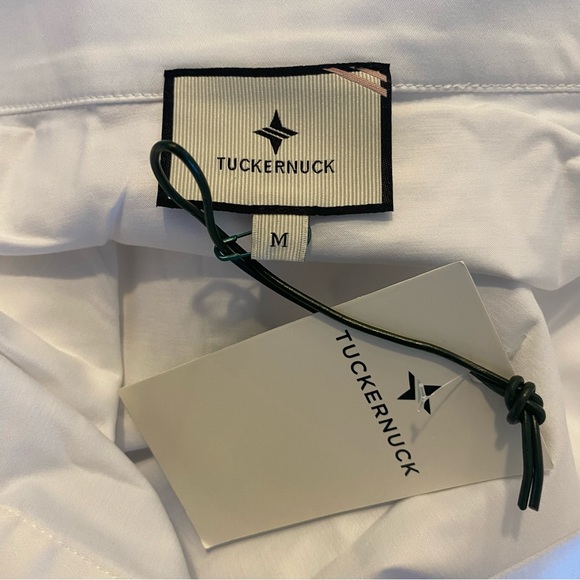 Tuckernuck | NEW Blanc Willow Three-quarter Sleeve Blouse in White Size M - Picture 10 of 11